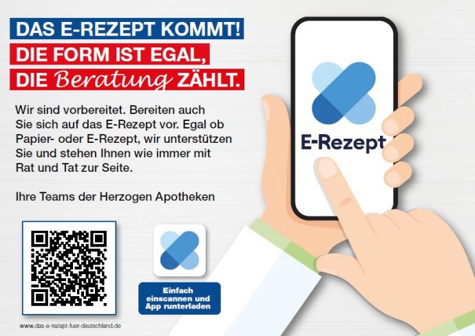 Herzogen Apotheke Düsseldorf - Das e-Rezept